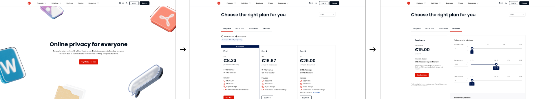 Exemplary solution UI state trajectory of a defined web-based task