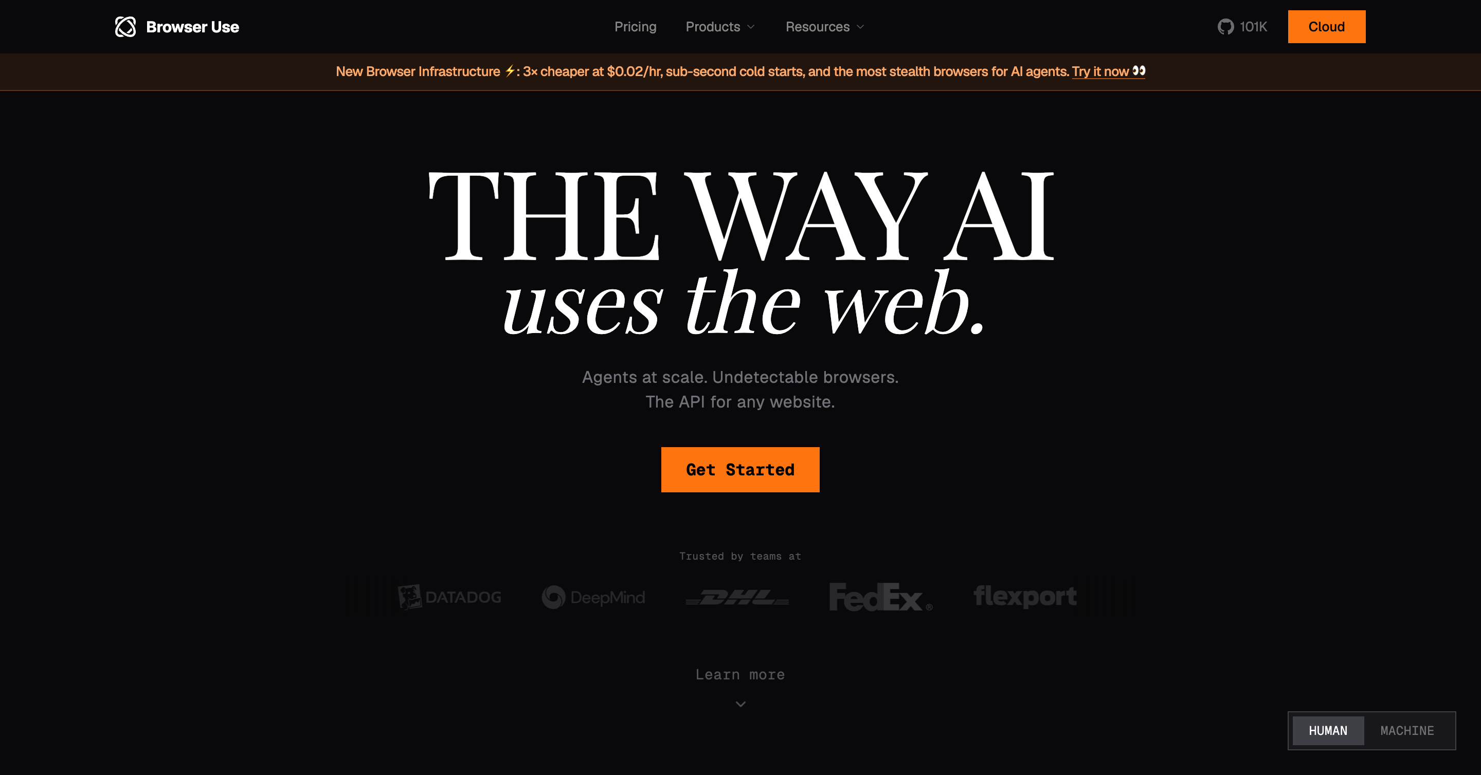 Browser Use GitHub social preview