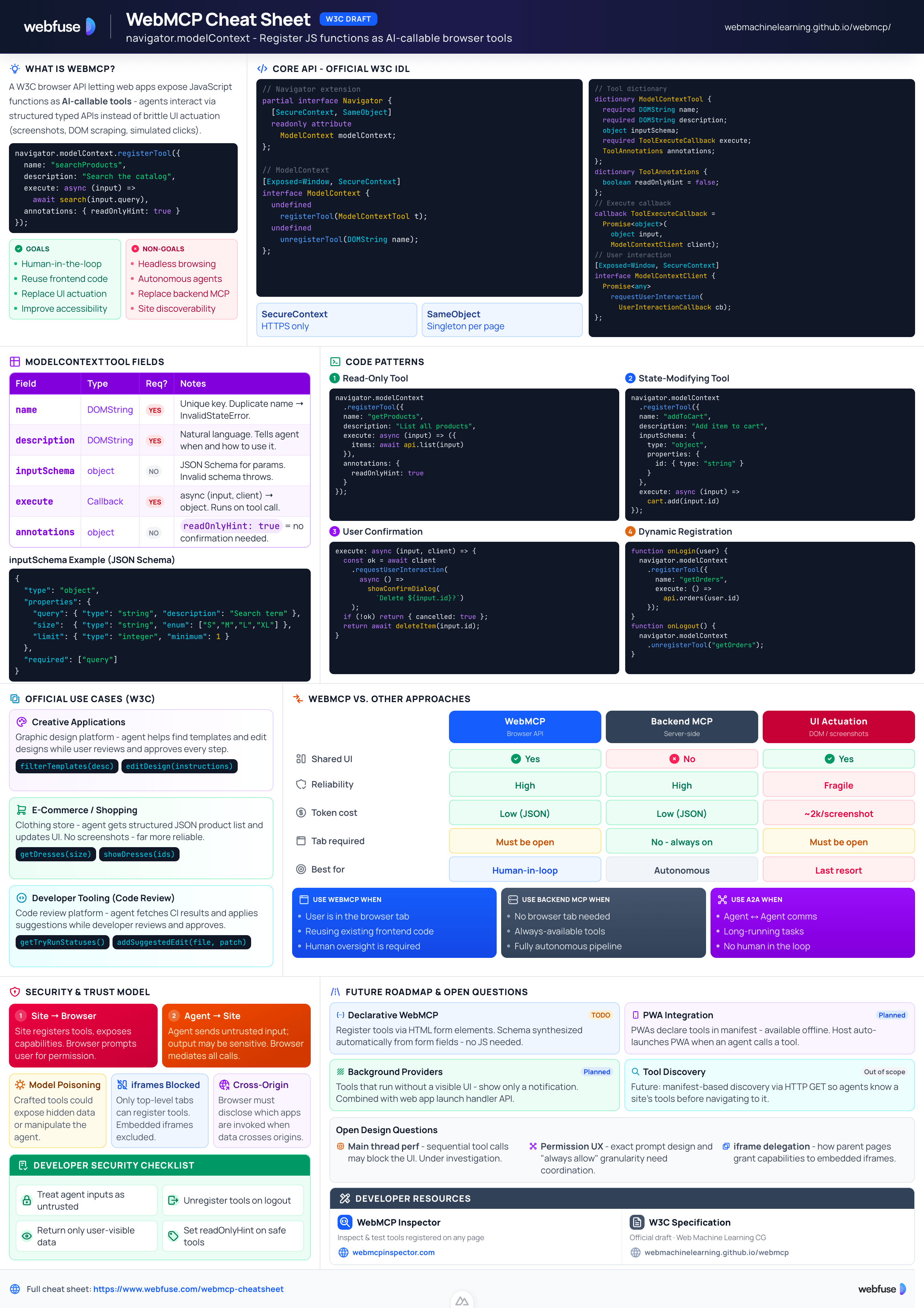 WebMCP preview